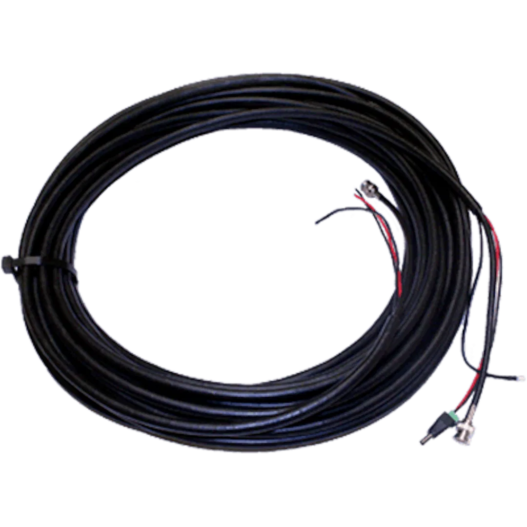 COMB-25 – KJM Surveillance System Camera Power Cable, For Use With KJM Surveillance System Camera 25 Meter Length Bla...